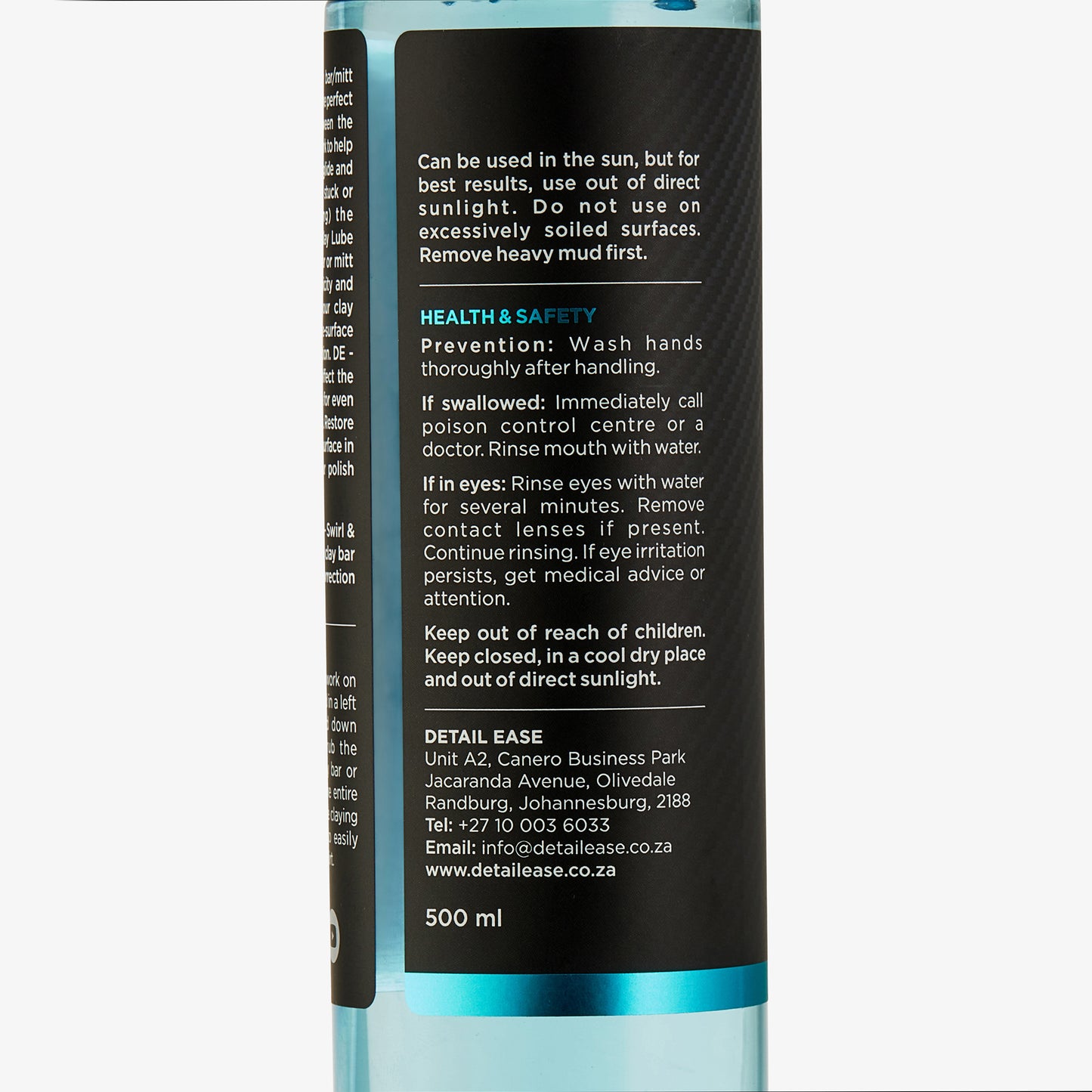 Clay Lube - Clay Cleaning Lubricant