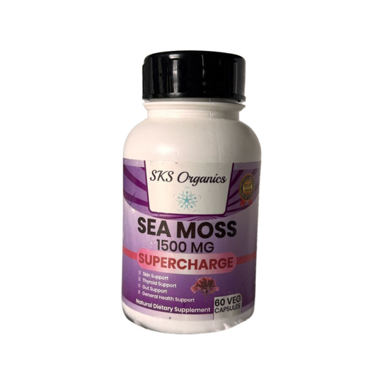 Sea Moss Capsules – 92 Essential Minerals for Energy & Immunity