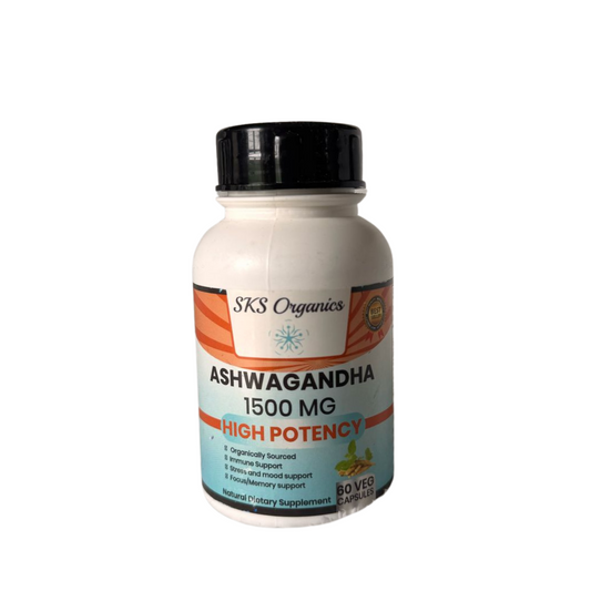 Ashwagandha Capsules – Stress Relief & Hormonal Balance
