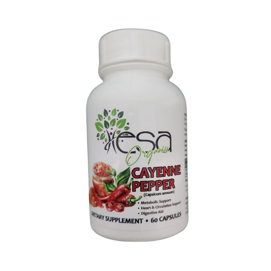 Cayenne Pepper Capsules – Metabolism & Circulation Support