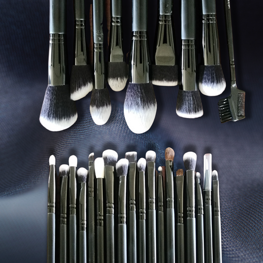Beauty Matters Complete Pro Makeup Brush Set - 27 Piece Kit