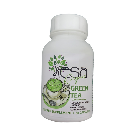 Green Tea Capsules - Antioxidants for weight loss, energy, and longevity!