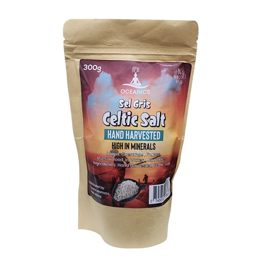 Celtic Sea Salt – Hand-Harvested Mineral-Rich 300g Pack